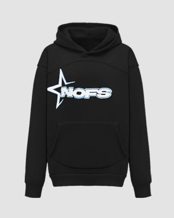 BLACK NOFS HOODIE