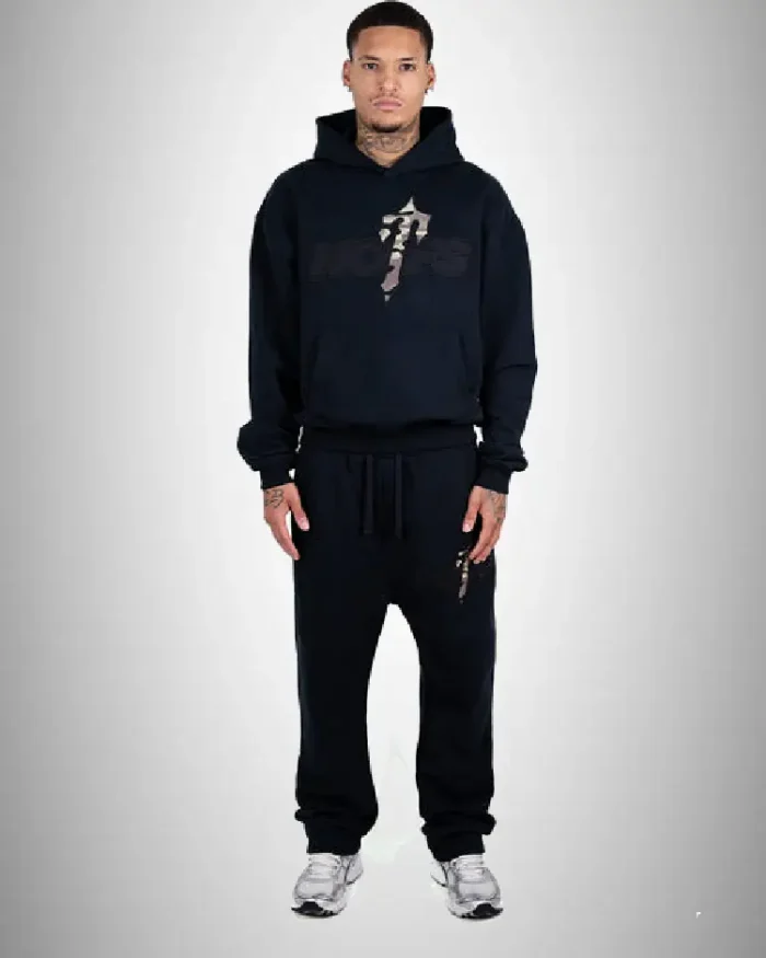 Black Camo Nofs X Trapstar Hoodie (1)