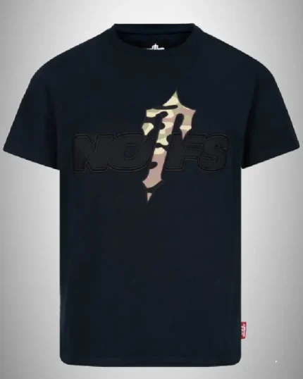 Black Camo Nofs X Trapstar Tee (1)