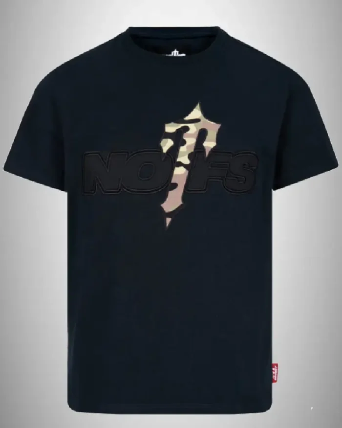 Black Camo Nofs X Trapstar Tee (1)
