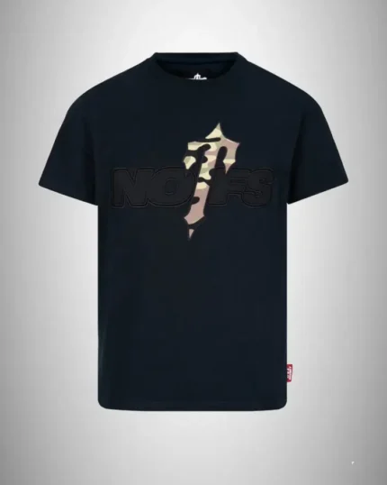 Black Camo Nofs X Trapstar Tee