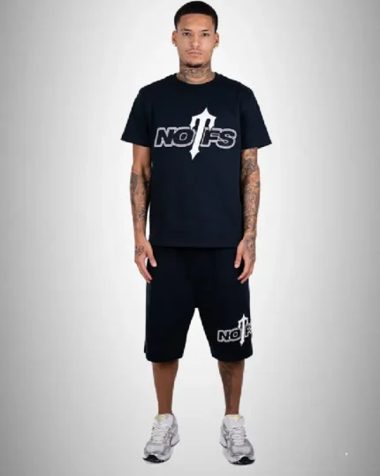 Black Nofs X Trapstar Shorts (1)