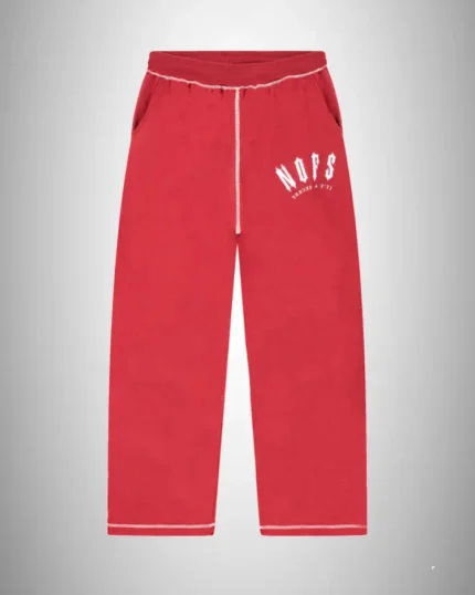 Exclusive Red Jogger Nofs X Trapstar