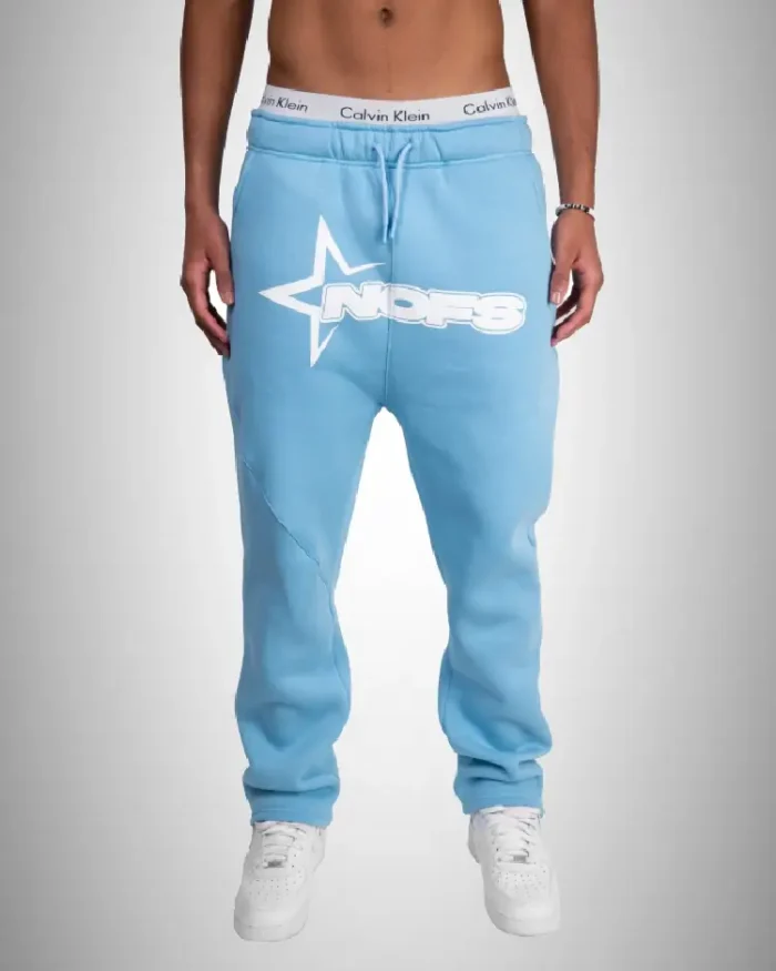 NOFS BABY BLUE NOFS SWEATPANTS JOGGERS
