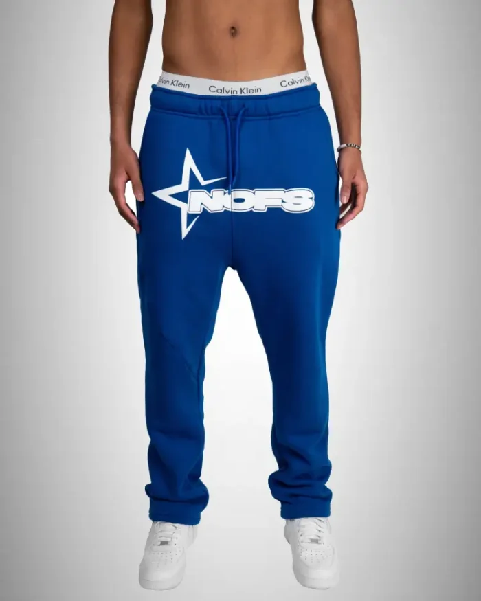 NOFS BLUE SWEATPANTS JOGGERS