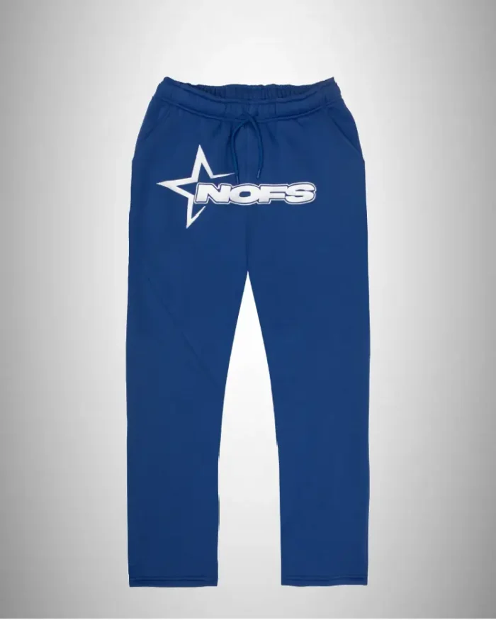 NOFS BLUE SWEATPANTS JOGGERS