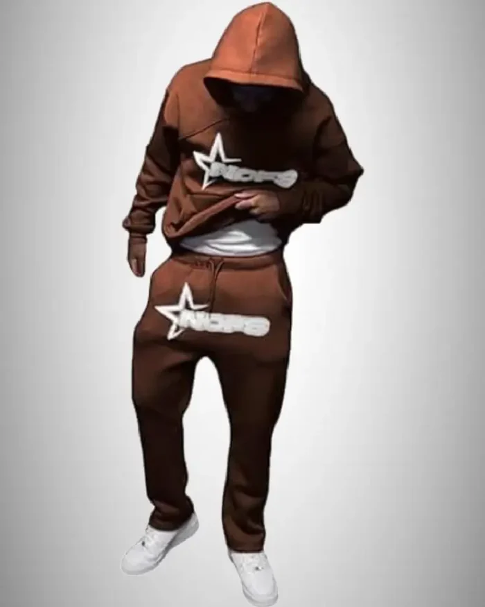 NOFS BROWN SWEATPANTS JOGGERS
