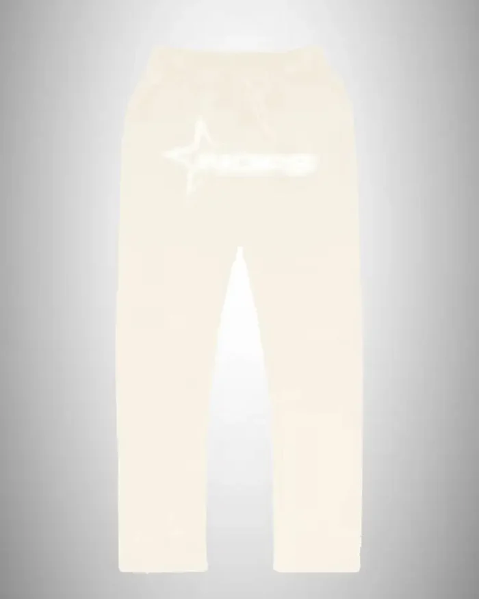NOFS CREAM SWEATPANTS JOGGERS