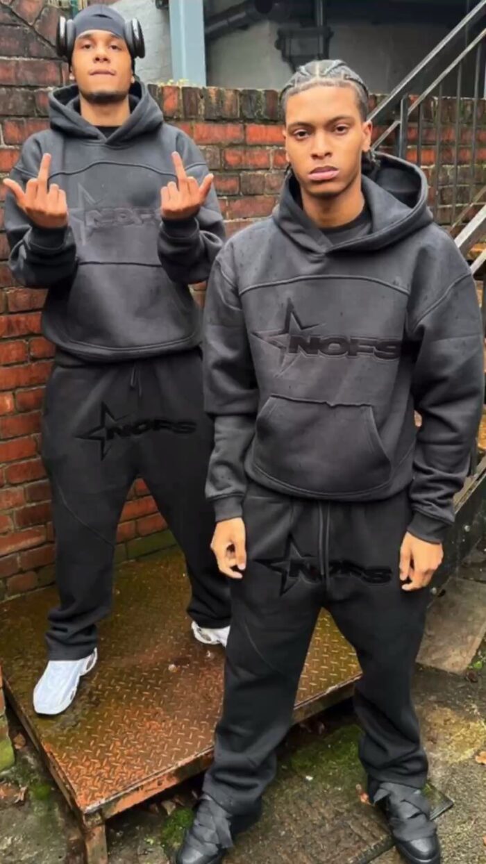 NOFS DARK GREY HOODIE
