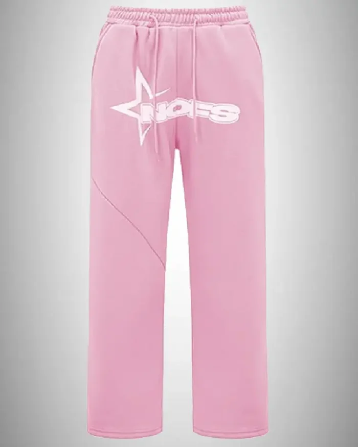 NOFS PINK SWEATPANTS JOGGERS