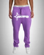 NOFS PURPLE SWEATPANTS JOGGERS