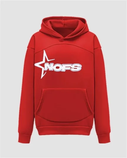 NOFS RED HOODIE