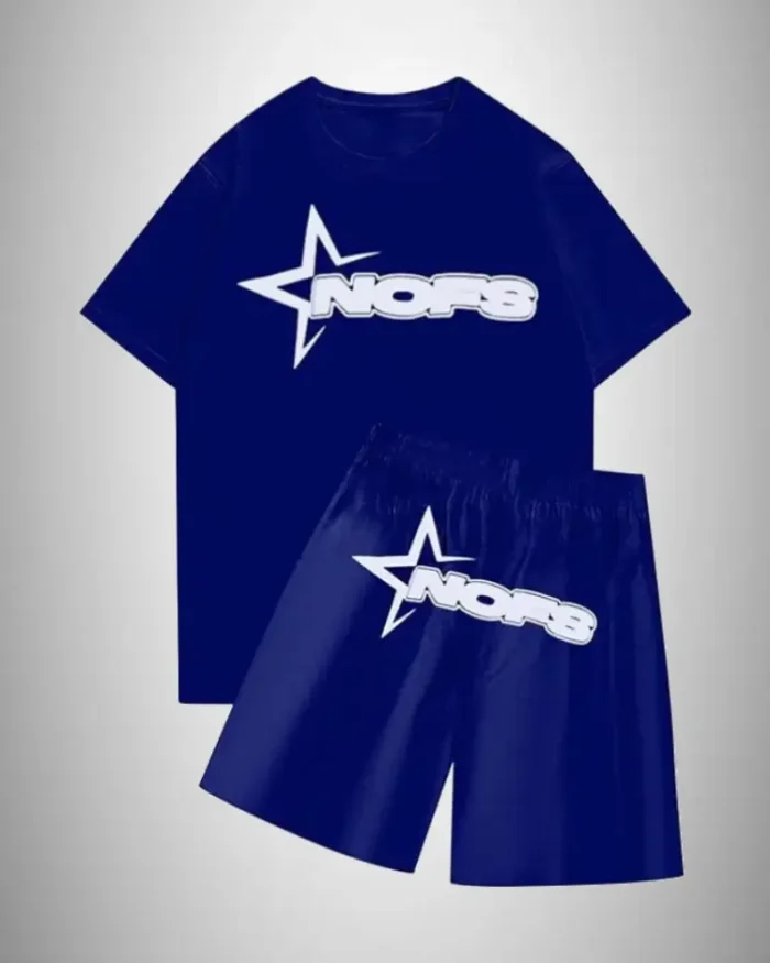 NOFS Summer T Shirt With Short In Dark Blue