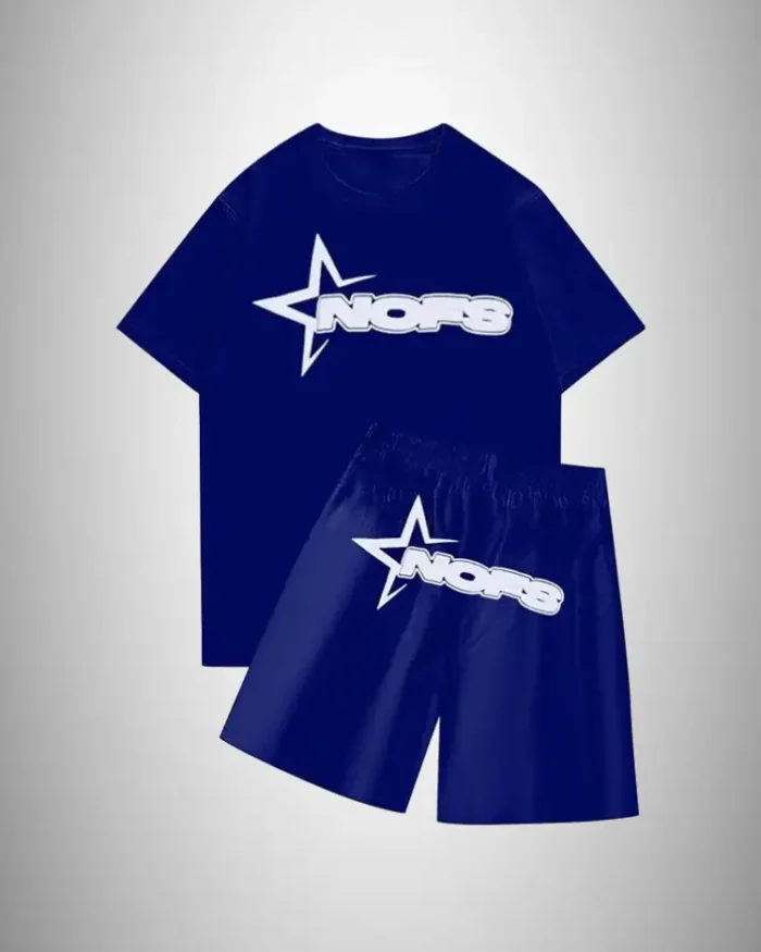 NOFS Summer T Shirt With Short In Dark Blue