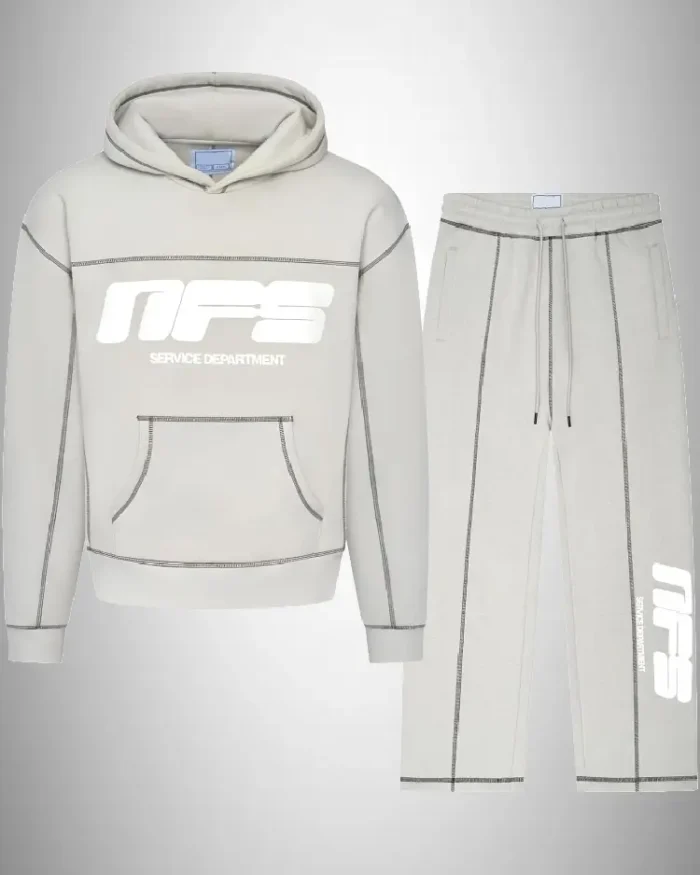 NOFS TRACKSUIT LIGHT GREY GUERNSEY
