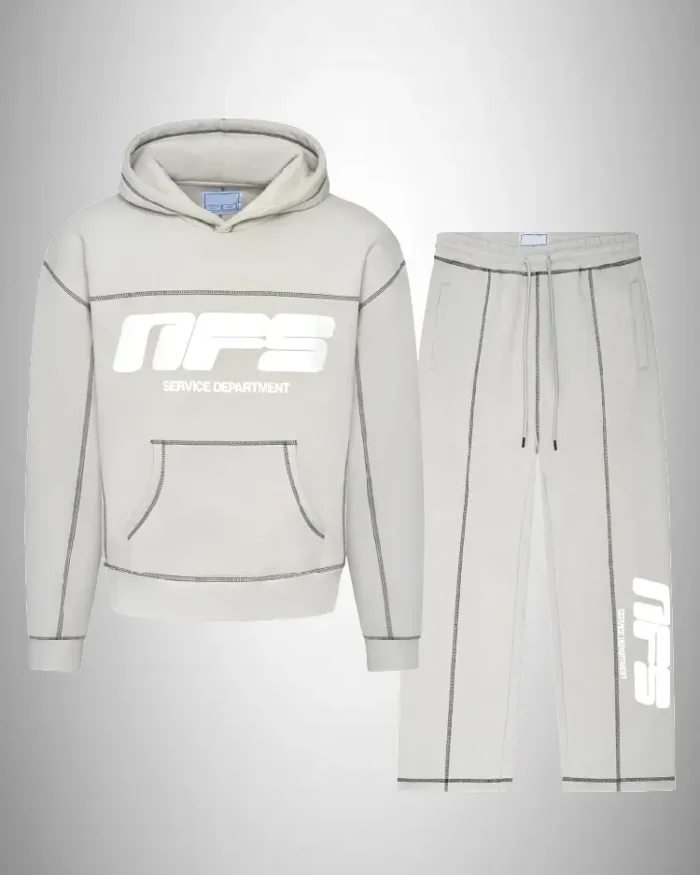 NOFS TRACKSUIT LIGHT GREY GUERNSEY