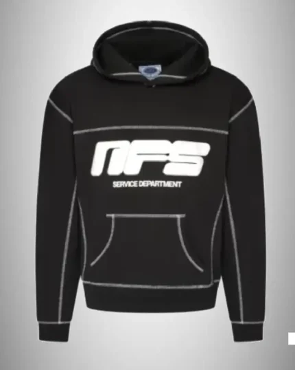 NONE OF US BALCK NFS HOODIE