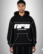 NONE OF US BALCK NFS HOODIE