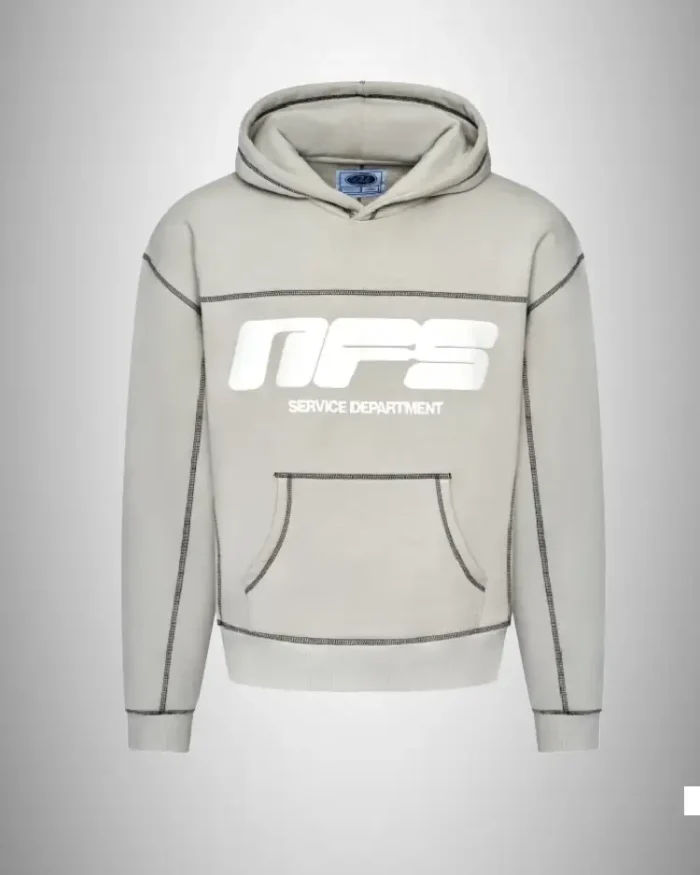 NONE OF US GREY NFS HOODIE