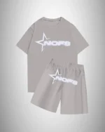 NOFS Summer T-Shirt With Short In Grey