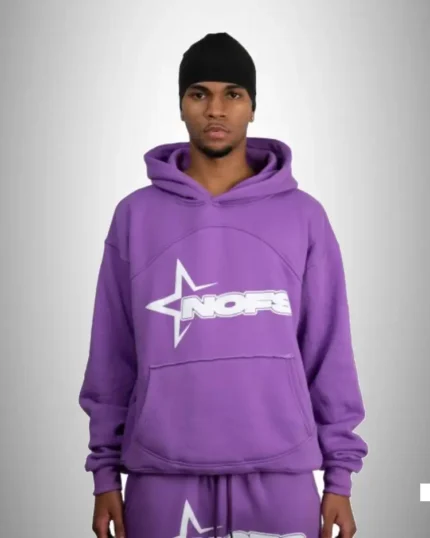 PURPLE NOFS HOODI