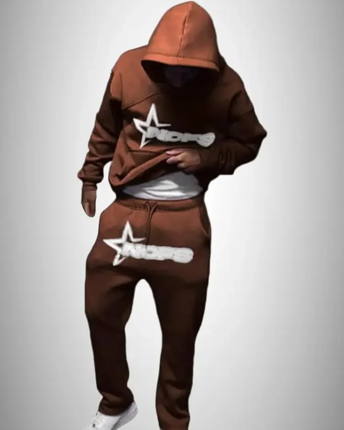 TRACKSUIT NOFS MARRON